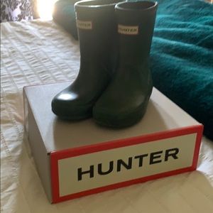 Children’s Hunter boots in Green
